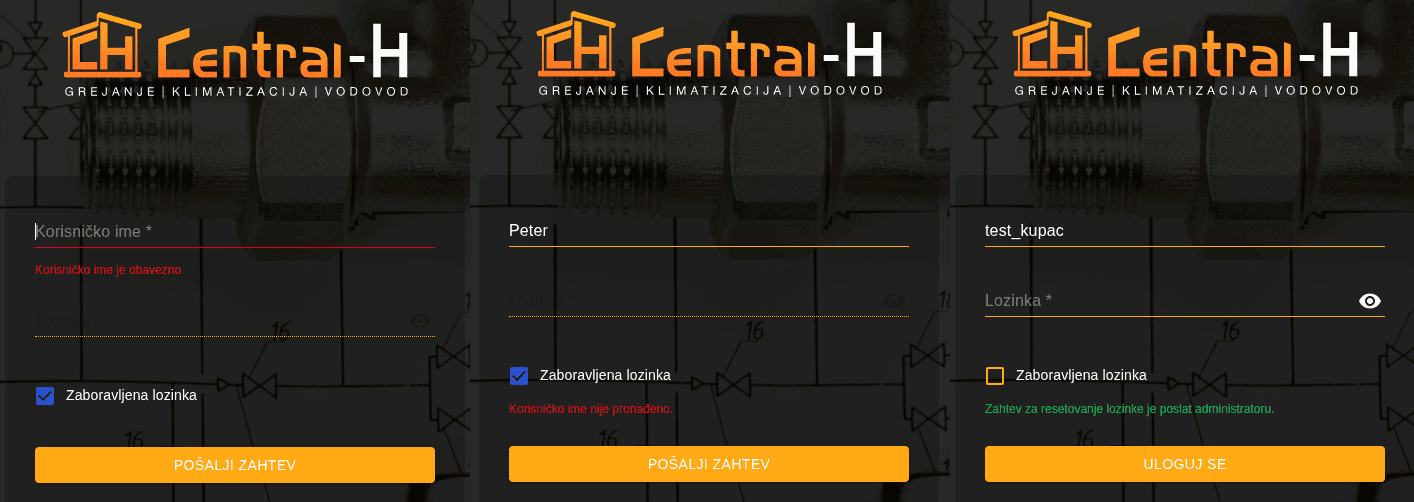 Password Reset